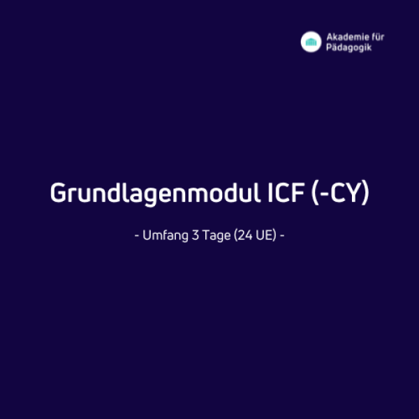 Grundlagenmodul ICF